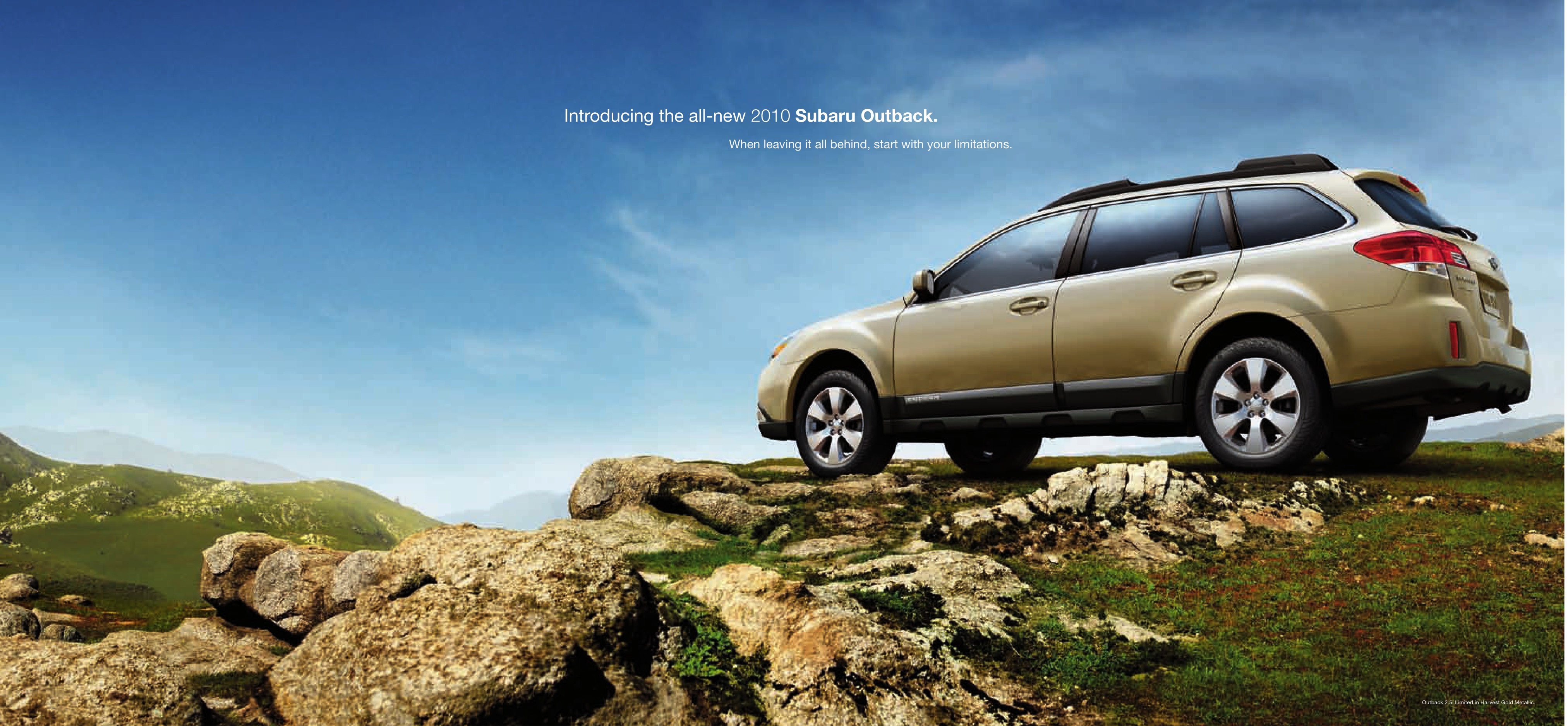 2010 Subaru Outback Brochure Page 4